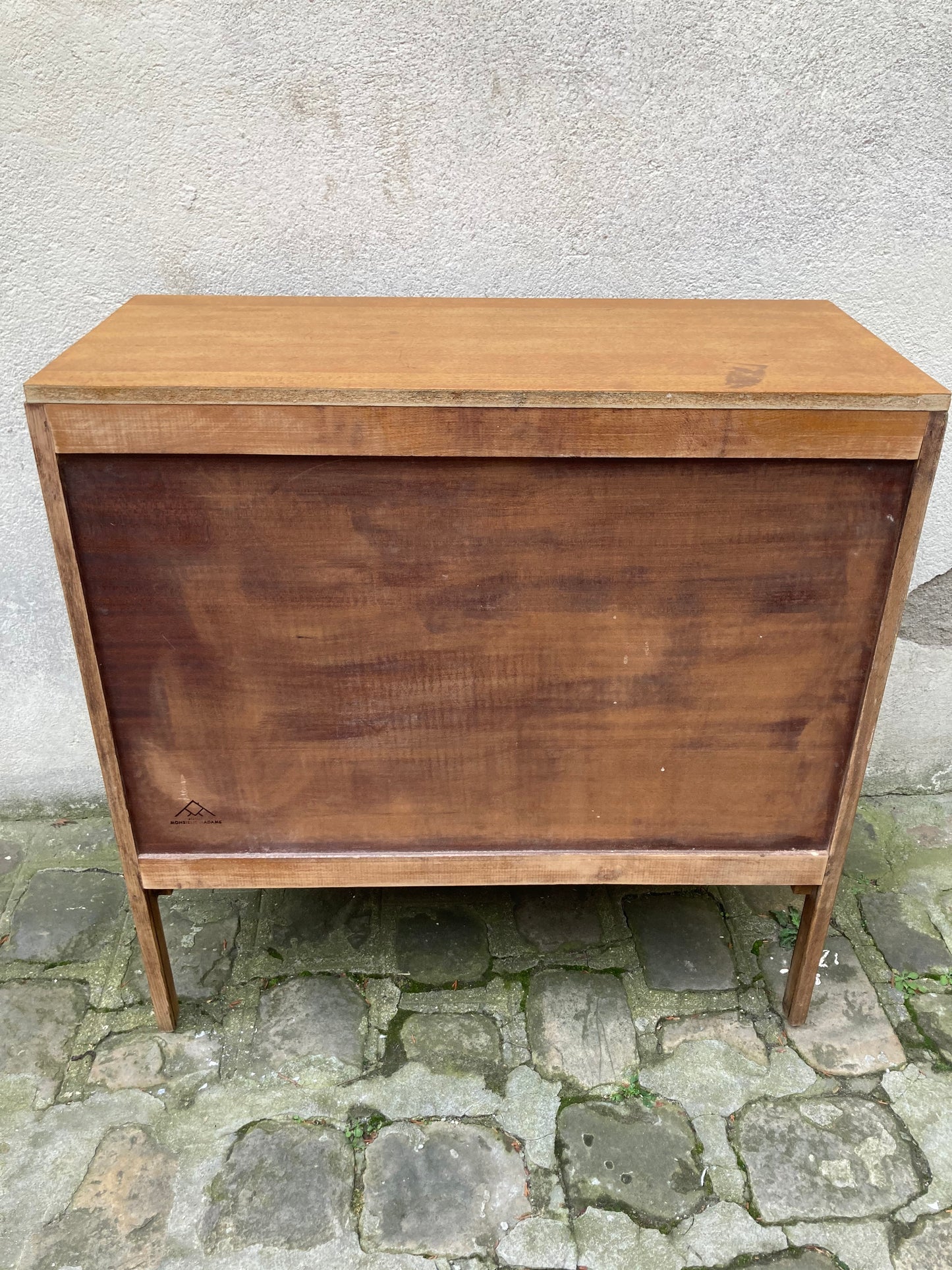 Commode années 50 pieds compas
