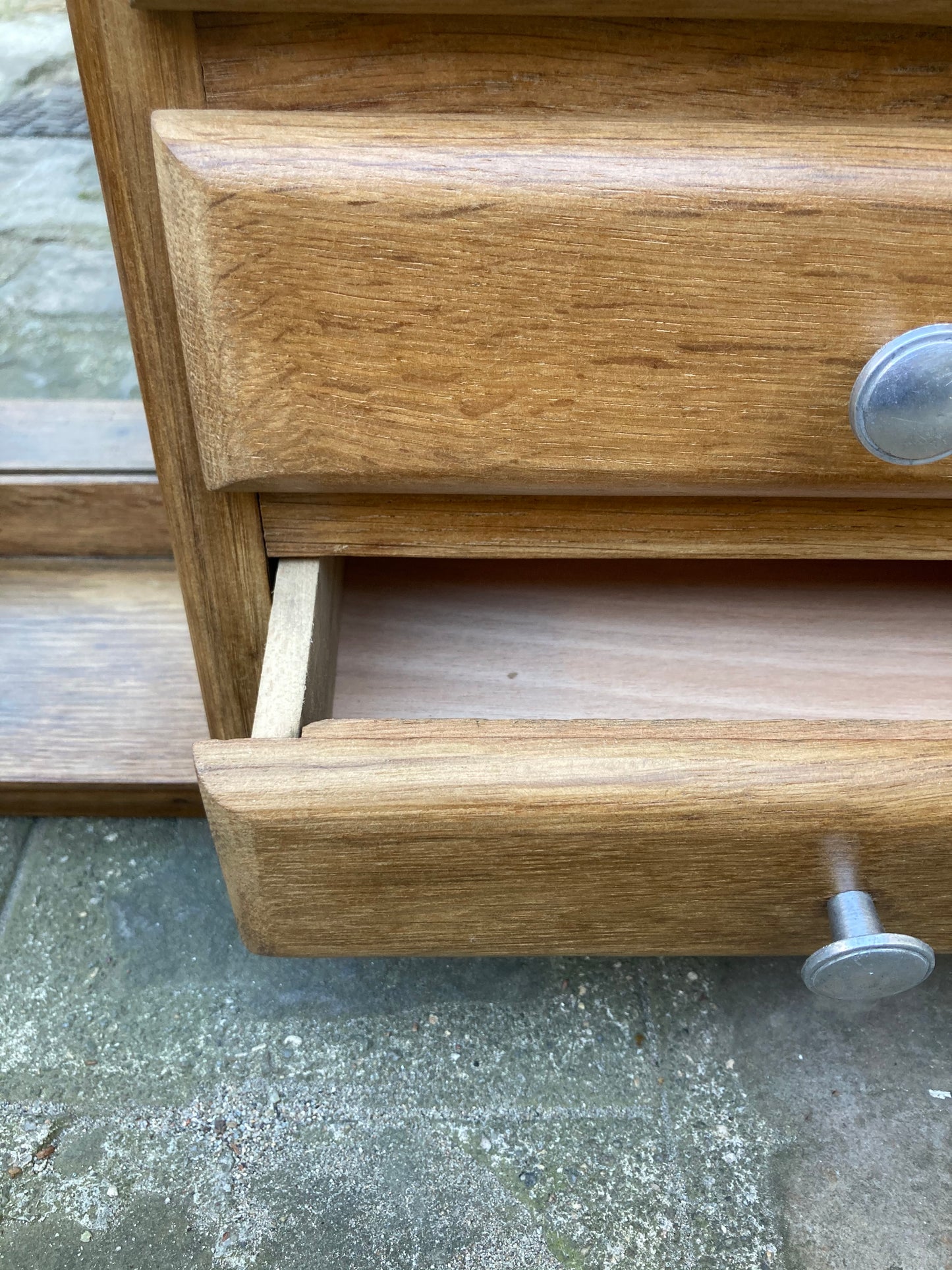 Meuble étagère miroir