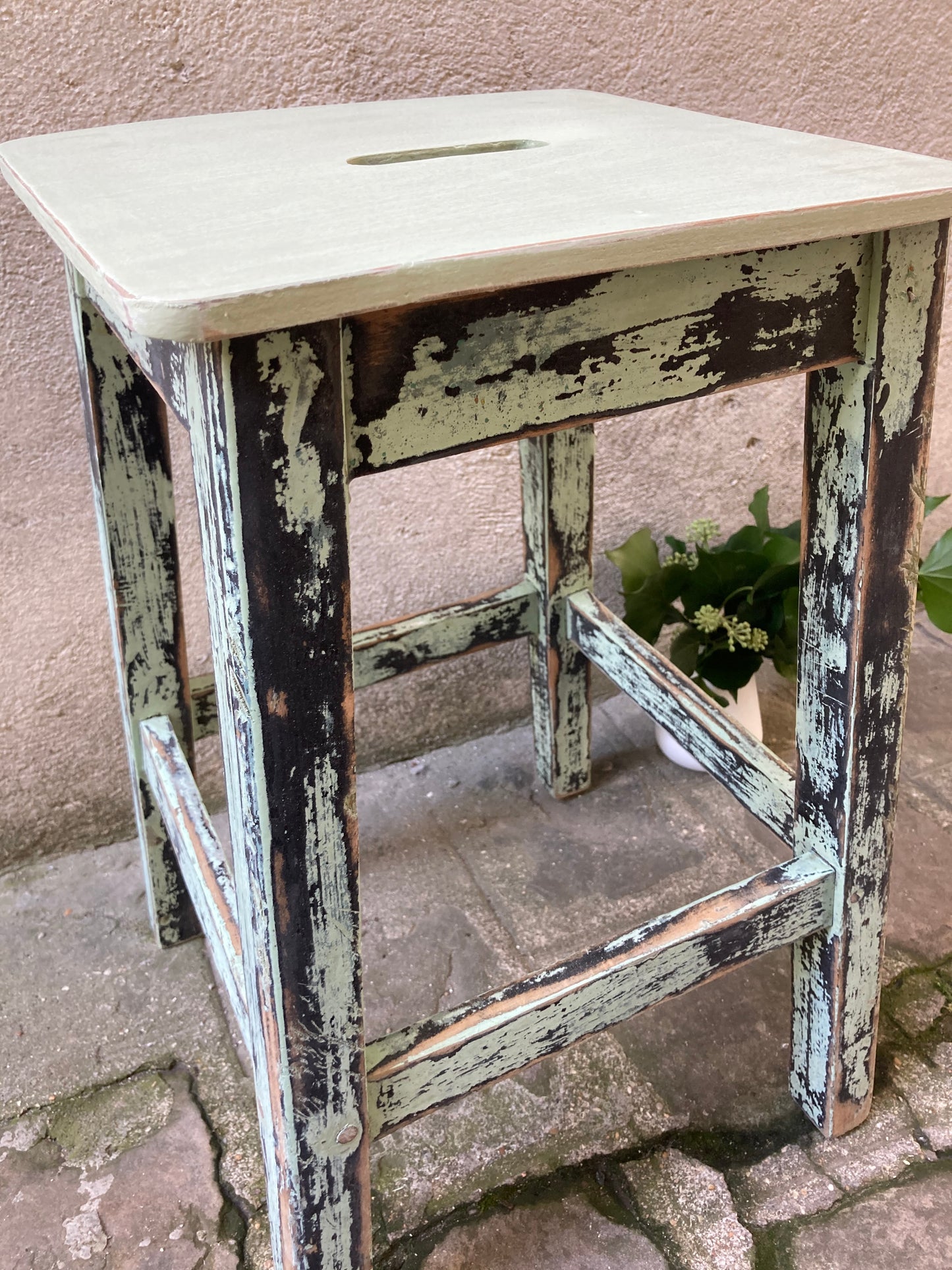 Tabouret Patine