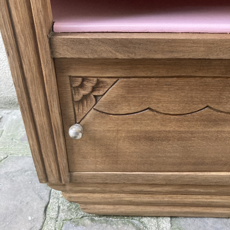 Chevet vintage rose