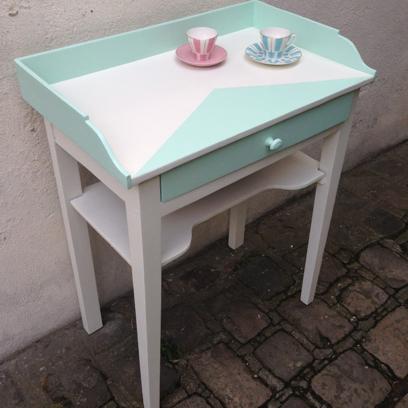 Coiffeuse vintage - Vert mint
