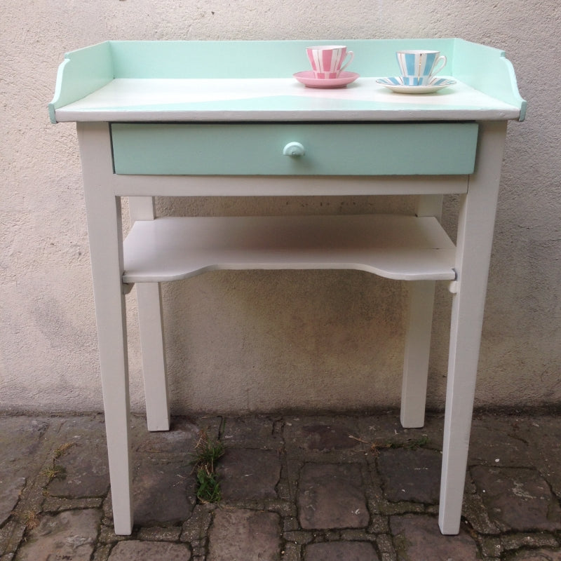 Coiffeuse vintage - Vert mint