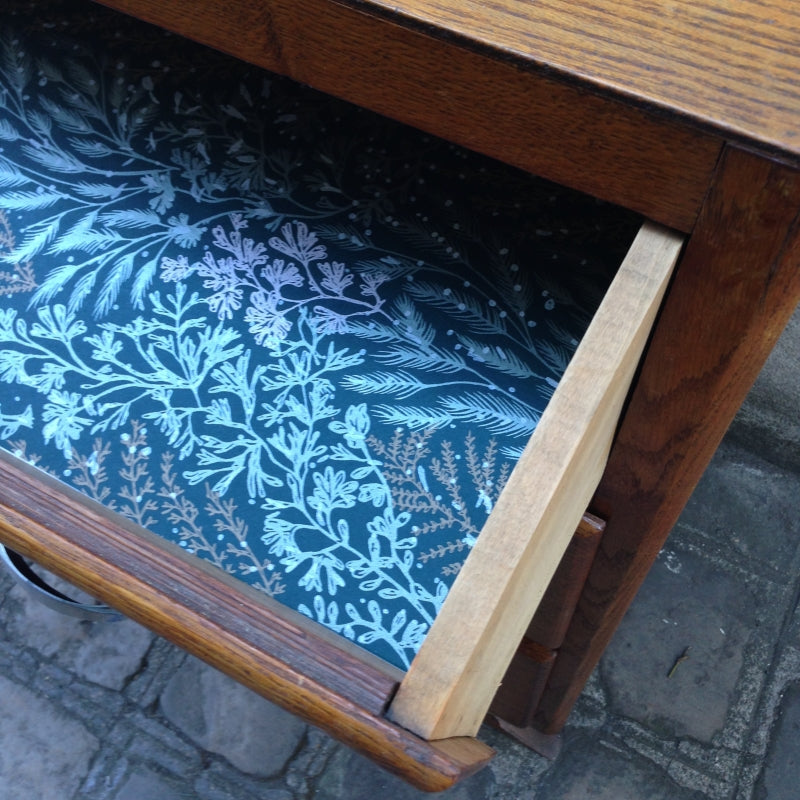 Commode vintage art déco - Poignées chromées