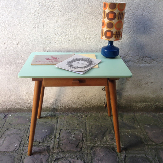 Bureau vintage enfants - Vert amande