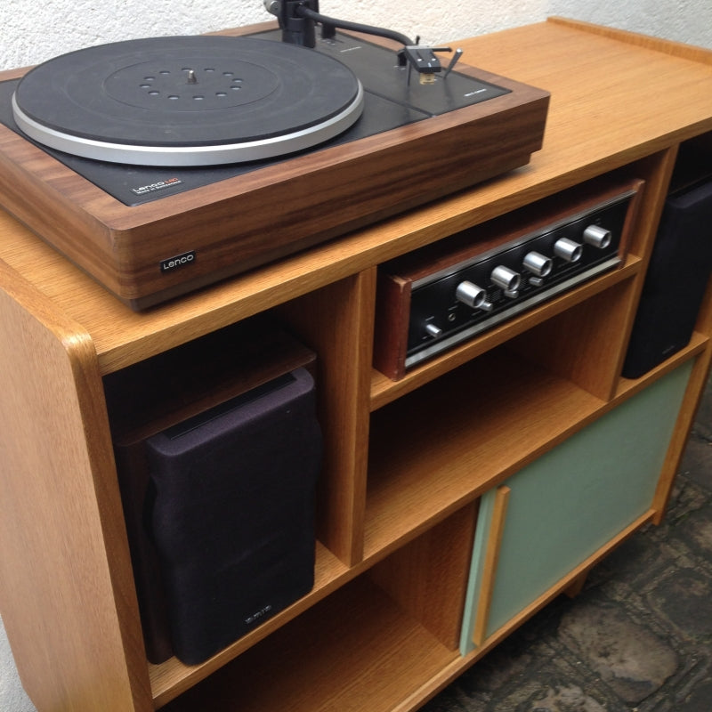 Meuble Hifi Vintage - Enceintes